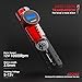 Mast Wireless Battery Tattoo Machine Pen LCD Display Rotary Tattoo Pen with 2 Grips (Black) - 2