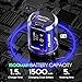 Dragonhawk Fold Pro Wireless Tattoo Maschine Pen Battery Tattoo Pen Rotary Pen Maschine with 2pcs Batteries Adjust Stroke Length 2.4 to 4.2mm (WQP-031) - 3